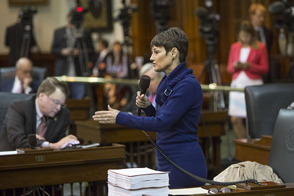 Dr. Campbell speaking on the Senate floor